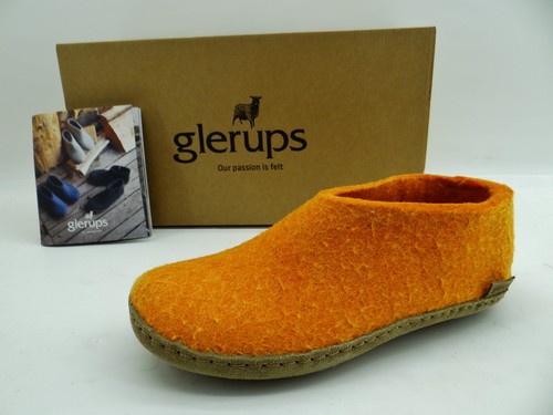 Glerups pantofole arancione